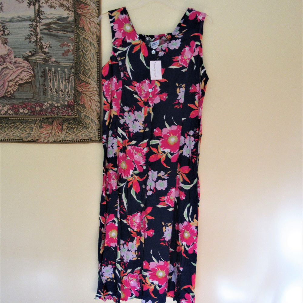 NWOT 100% Rayon Maxi Dress Size 2X